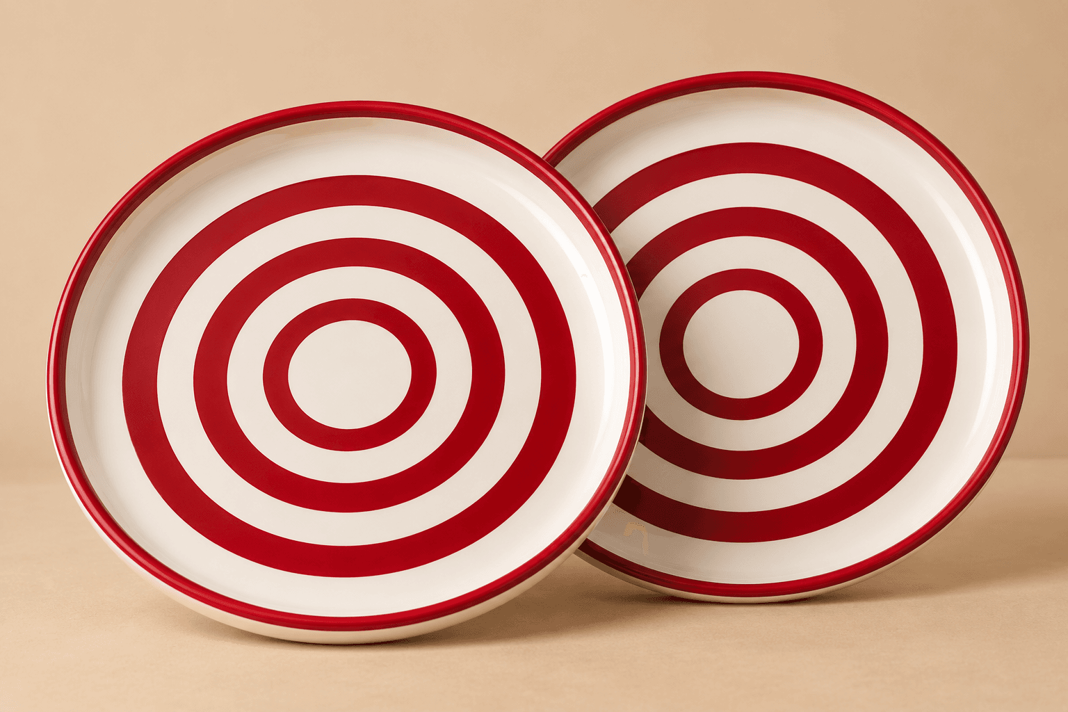 Chakra Red Plate Set - Image 1