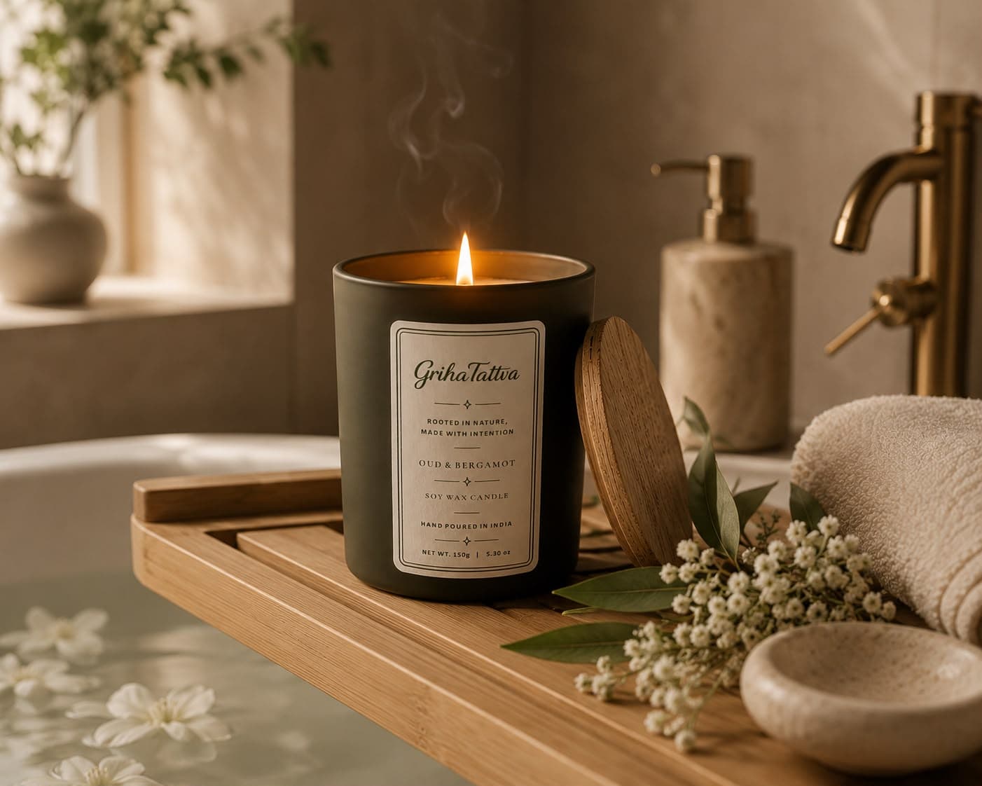 GrihaTattva Oud & Bergamot