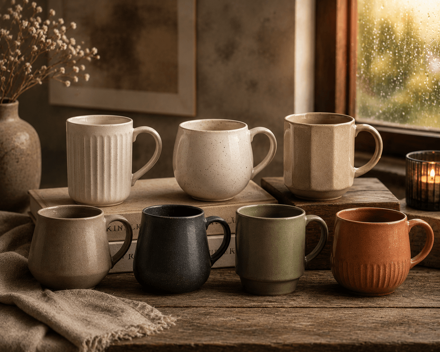 Sage Green Ceramic Mug